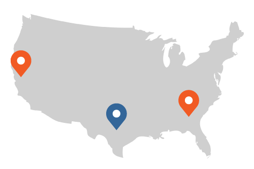 Warehouse Locations in US